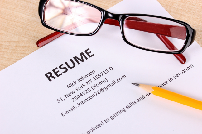 evaluate resume