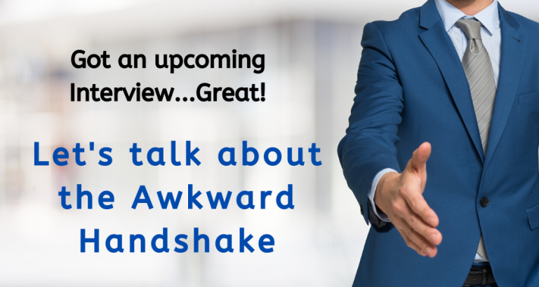 awkward handshake