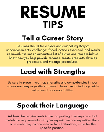Resume Tips